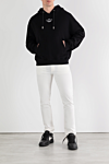 Off-White  - логотип бренда. Доплонительно: капюшон с кулиской. 100% хлопок. карман кенгуру. Страна производитель: Италия. Уход: специализированная чистка - фото 7