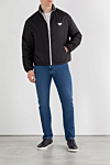 Prada  - brand logo, contrast zipper. hood . 100% polyamide. Closure: zipper . side pockets. Country of manufacture: Italy. Care: specialized cleaning - photo 7