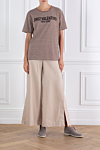 Valentino  - striped pattern, print. 100% cotton. Country of manufacture: Italy. Care: specialized cleaning - photo 7