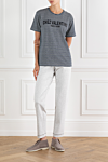 Valentino  - striped pattern, print. 100% cotton. Country of manufacture: Italy. Care: specialized cleaning - photo 7