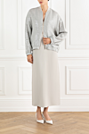 Brunello Cucinelli  - 90% linen, 10% polyester. zipper. two side pockets. Country of manufacture: Italy. Care: specialized cleaning - photo 7