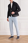 Ferrante  - 100% wool. Color: black. Fastener: zipper. Country of manufacture: Italy. Care: specialized cleaning - photo 7