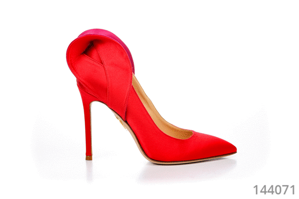 Charlotte Olympia women's red shoes with a bow 144071 Charlotte Olympia women's red shoes with a bow 144071