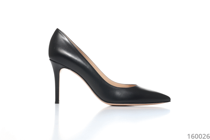 Gianvito Rossi туфли-лодочки классические женские чёрные кожаные