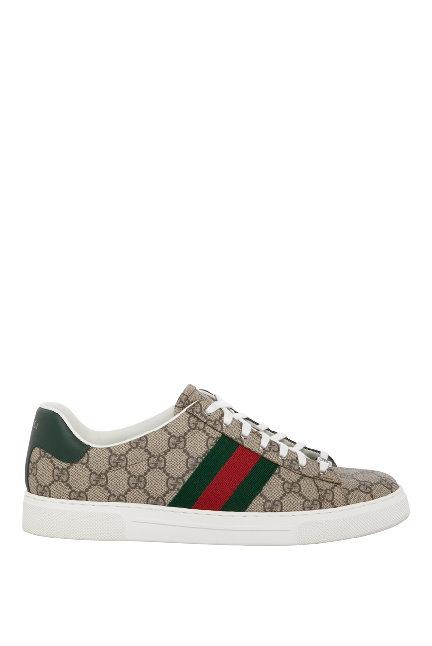 GUCHI Gucci - Зелені шкіряні мокасини 548604 купити в Symbol