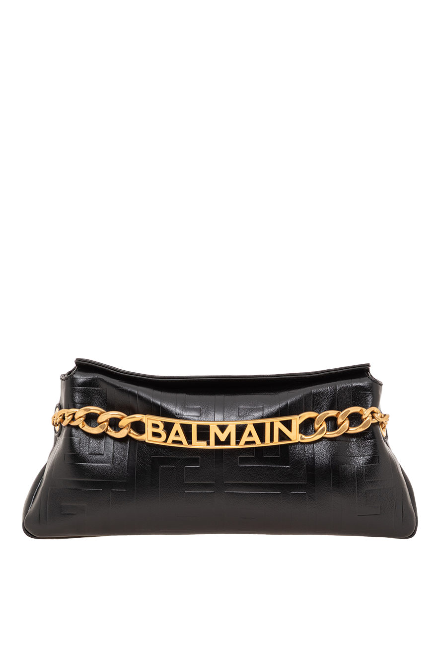 Balmain м'яка сумочка-клатч 1945 з тисненої м'ятої телячої шкіри з