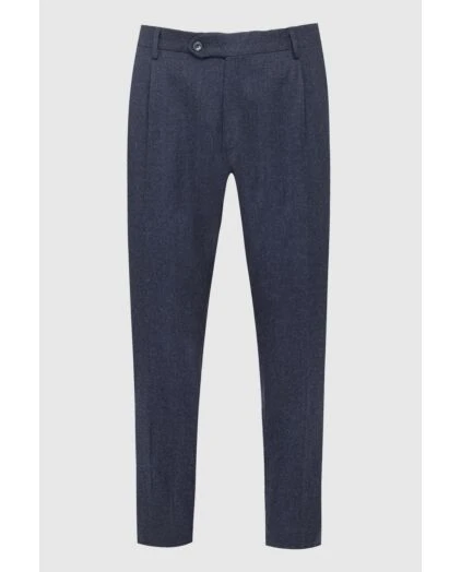 Lubiam men's black wool pants 147475 - photo 1