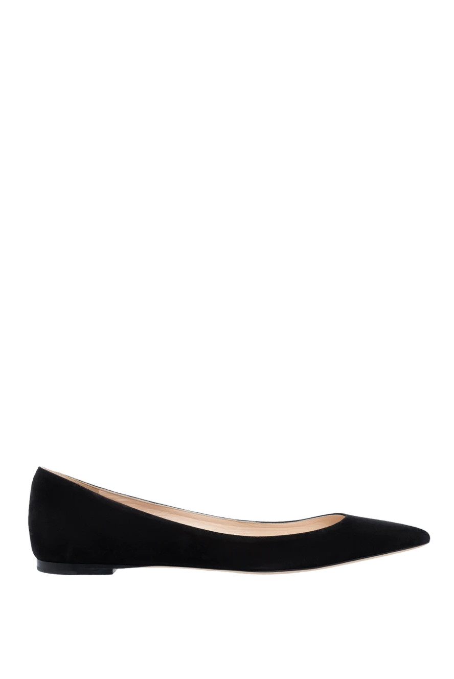 Nina Ricci classic women's black suede shoes 142007 - photo 1