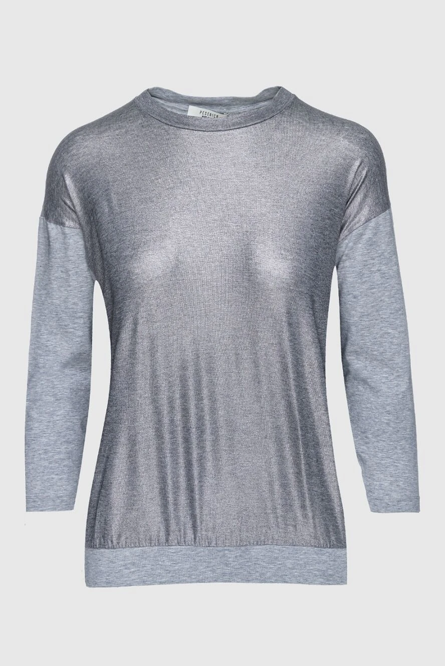 Peserico viscose jumper gray for women 147139 - photo 1
