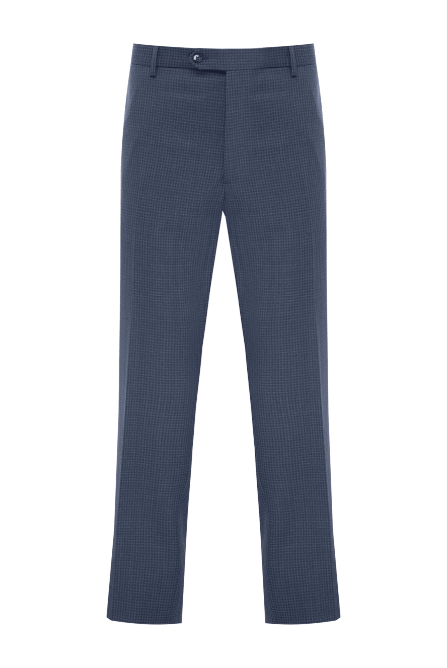 Lubiam gray wool pants for men 147478 - photo 1