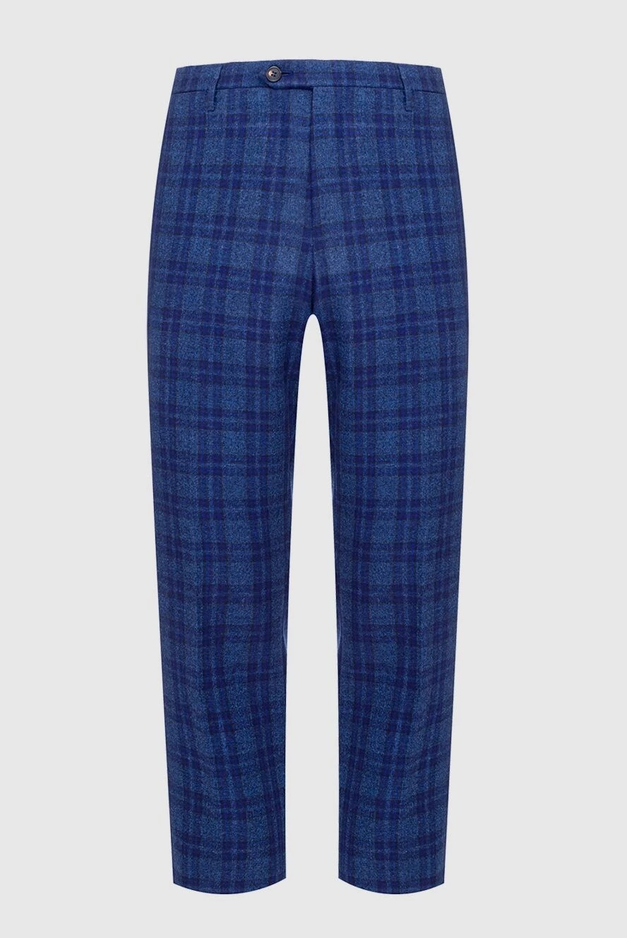 Rota men's blue wool pants 148495 - photo 1