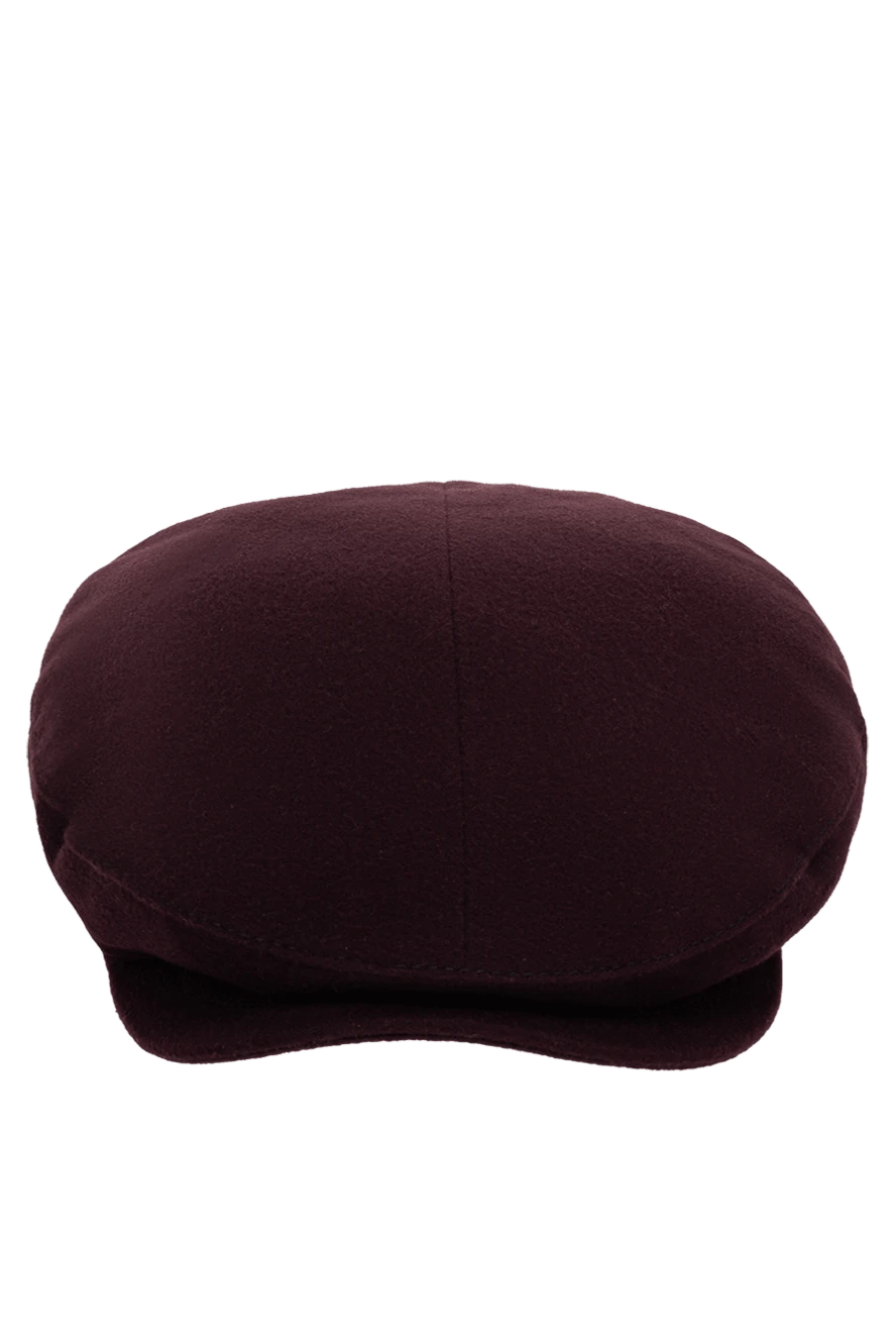 Corneliani red wool and cashmere cap for men 150013 - photo 1