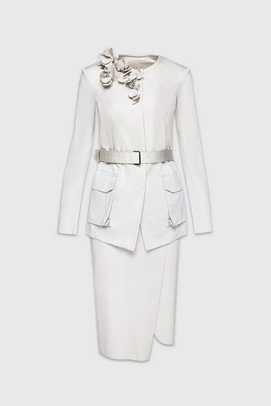 Ermanno Scervino костюм зі спідницею сірий жіночий 156352 - фото 1