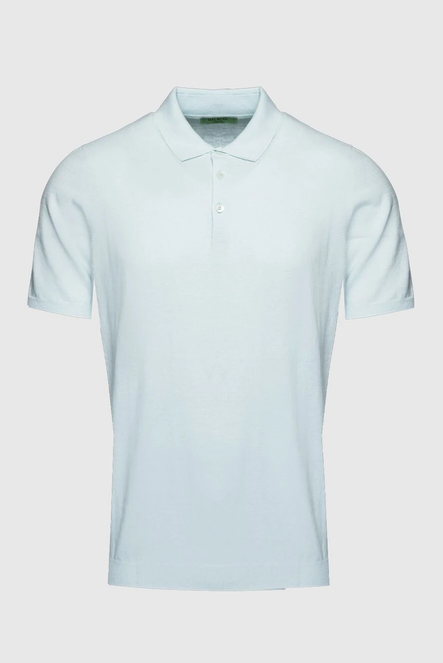 Dalmine polo made of cotton white for men 159150 - photo 1