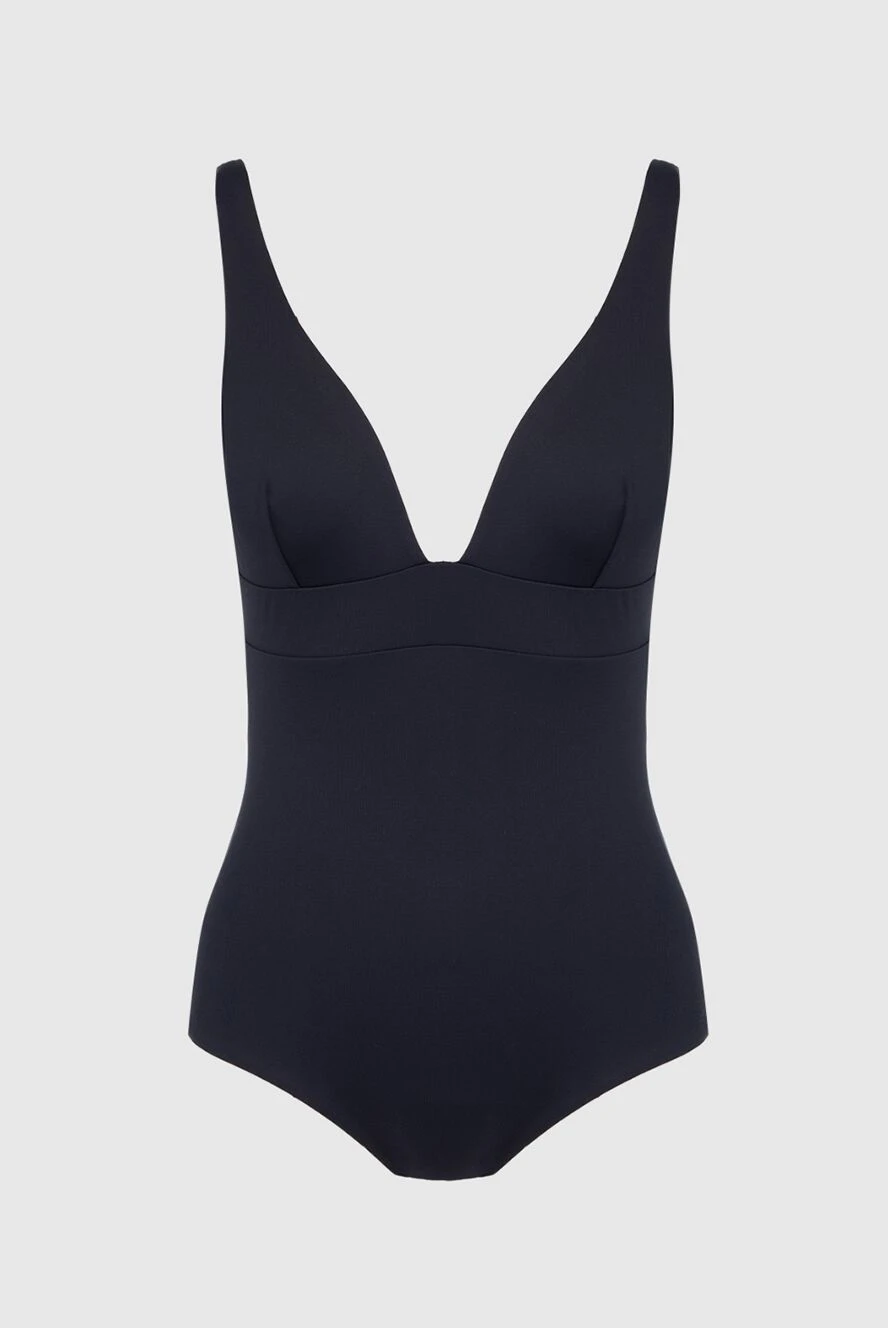 MC2 Saint Barth women's black one-piece swimsuit made of polyamide and elastane 160478 - photo 1