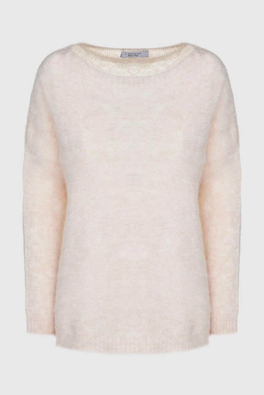 D.Exterior pink womens jumper with a wide stand-up collar 161725 - photo 1