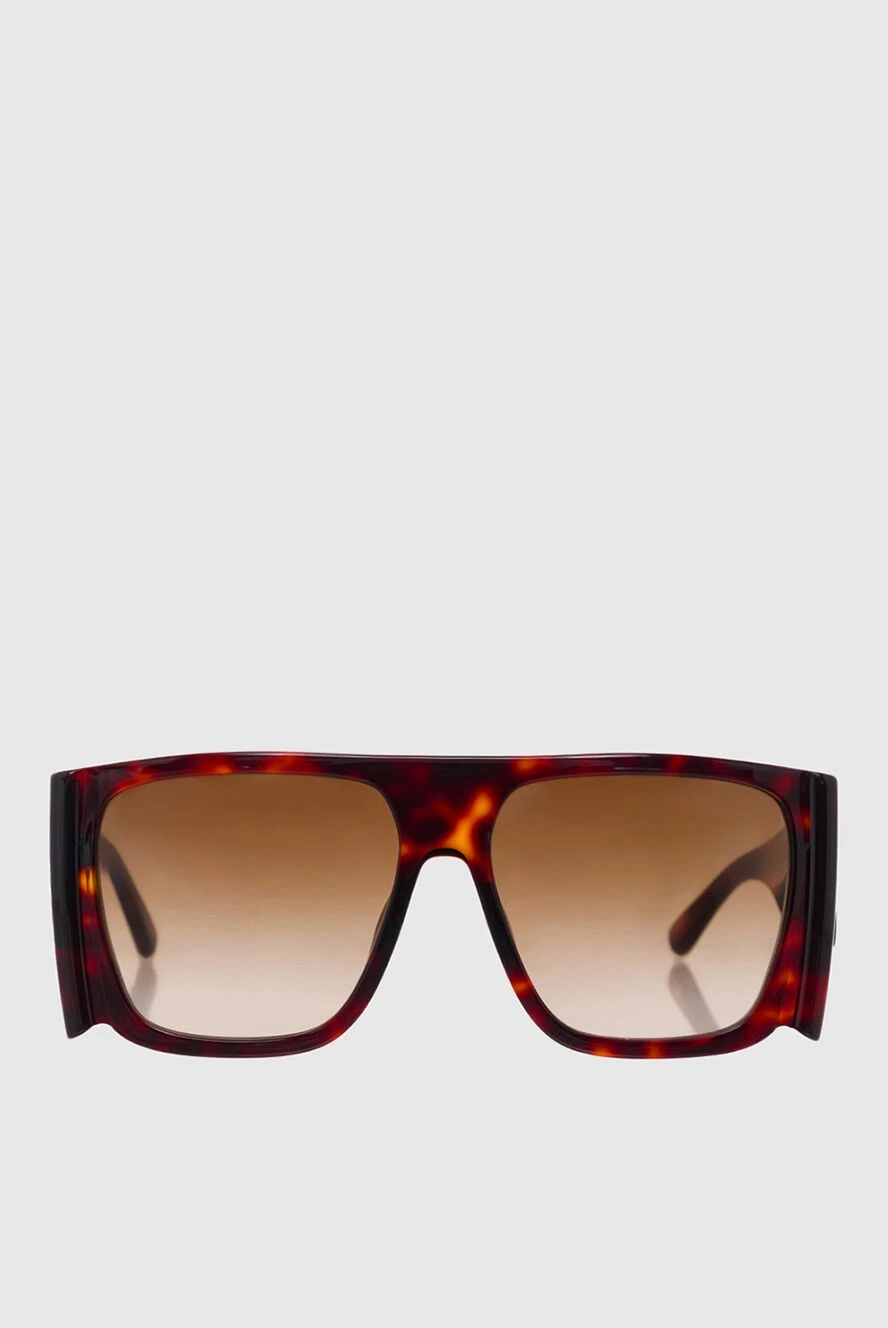 Linda Farrow women's square brown sunglasses for sun protection 161989 - photo 1