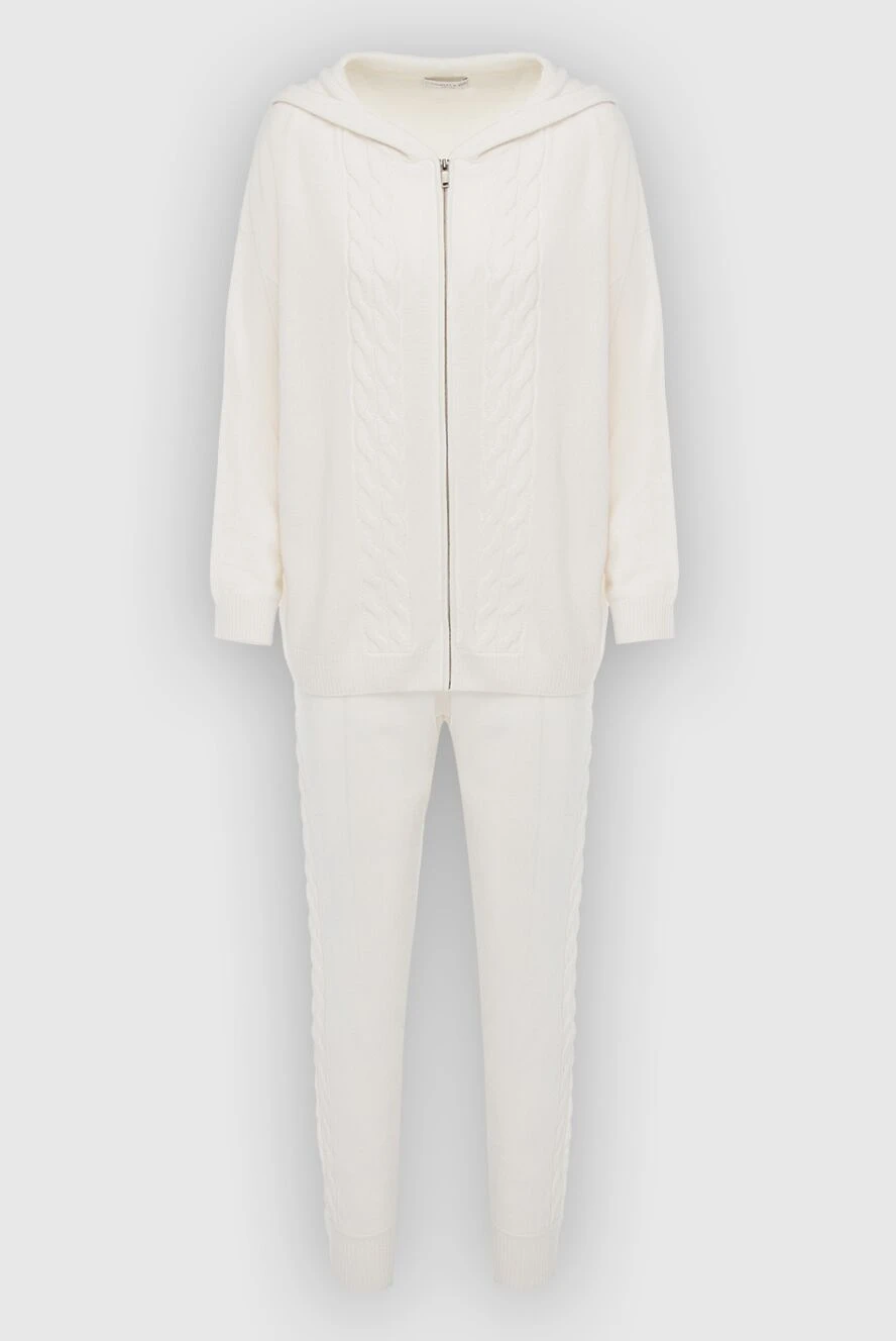 Cashmere & Silk Milano women's white cashmere walking suit 163536 - photo 1