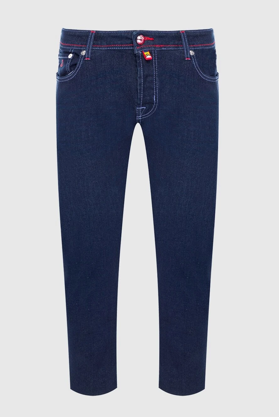 Jacob Cohen blue cotton jeans for men 163610 - photo 1