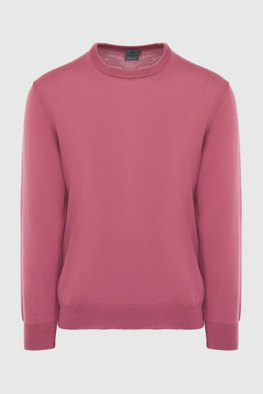 Dalmine pink wool jumper for men 165181 - photo 1