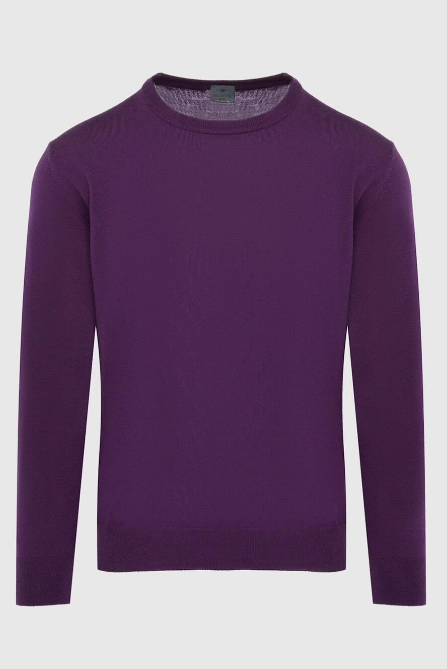Dalmine purple wool jumper for men 165182 - photo 1