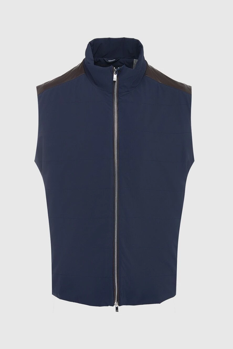 Tombolini men's blue polyamide and polyurethane vest 166200 - photo 1
