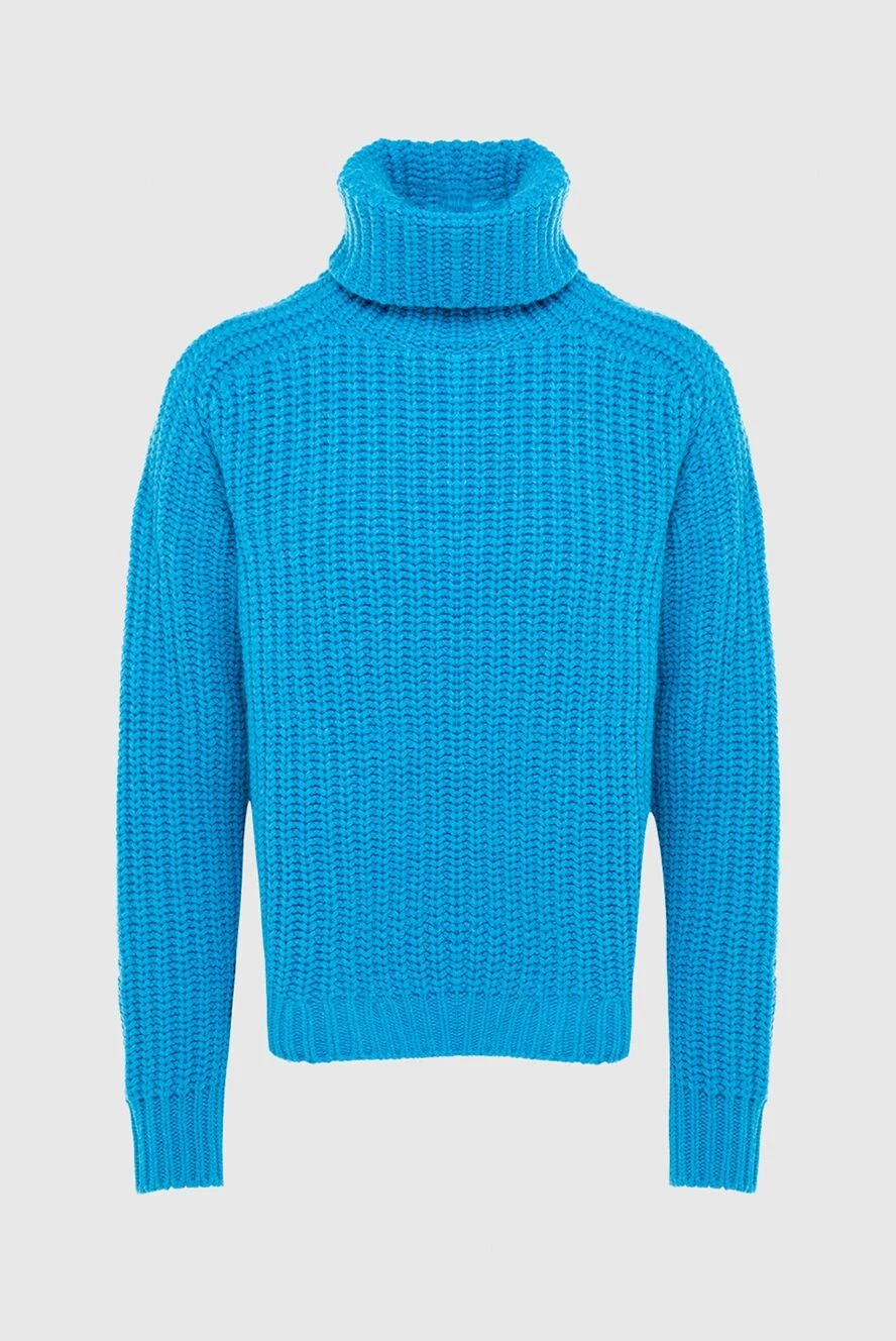 Loro Piana гольф из кашемира голубой женский голубой 169741 - фото 1