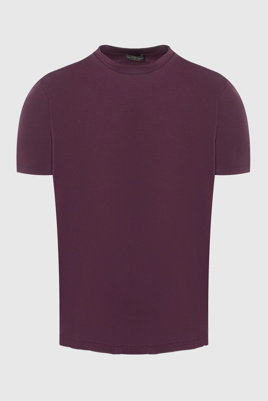Cesare di Napoli t-shirt burgundy for men 170953 - photo 1