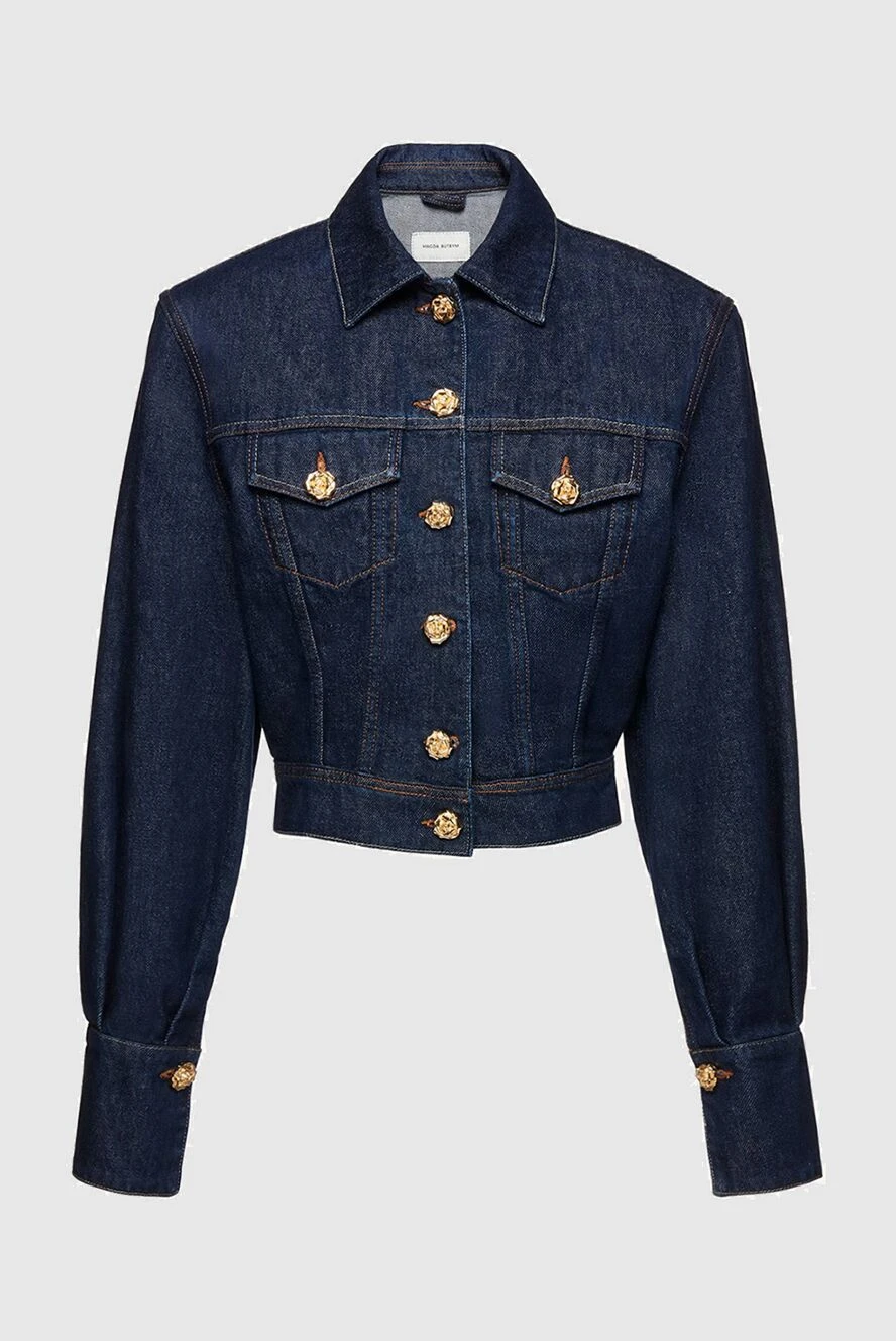 Magda Butrym denim jacket made of cotton blue for women 171564 - photo 1