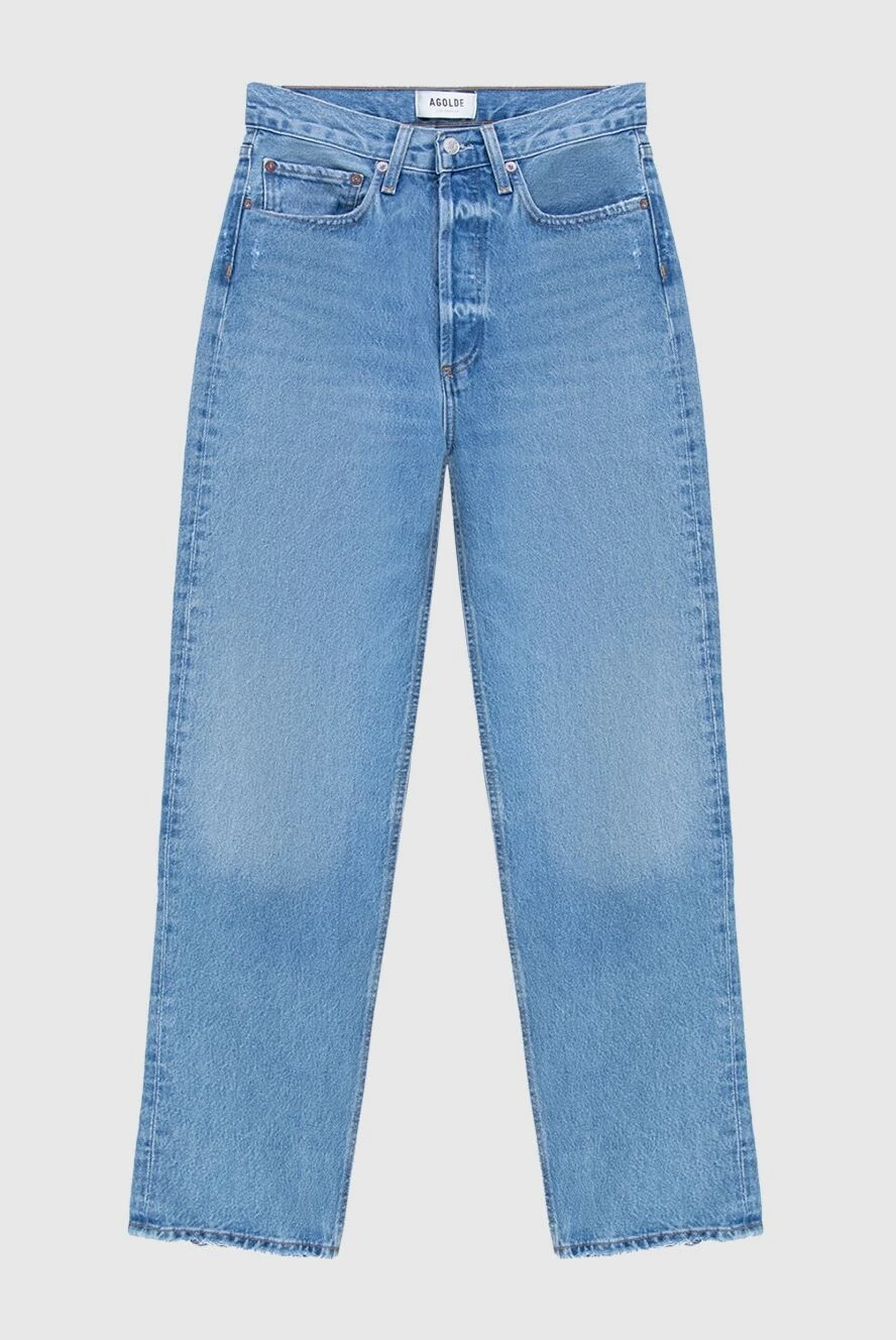 Citizens of Humanity women's blue classic jeans with raw edges 173402 - photo 1