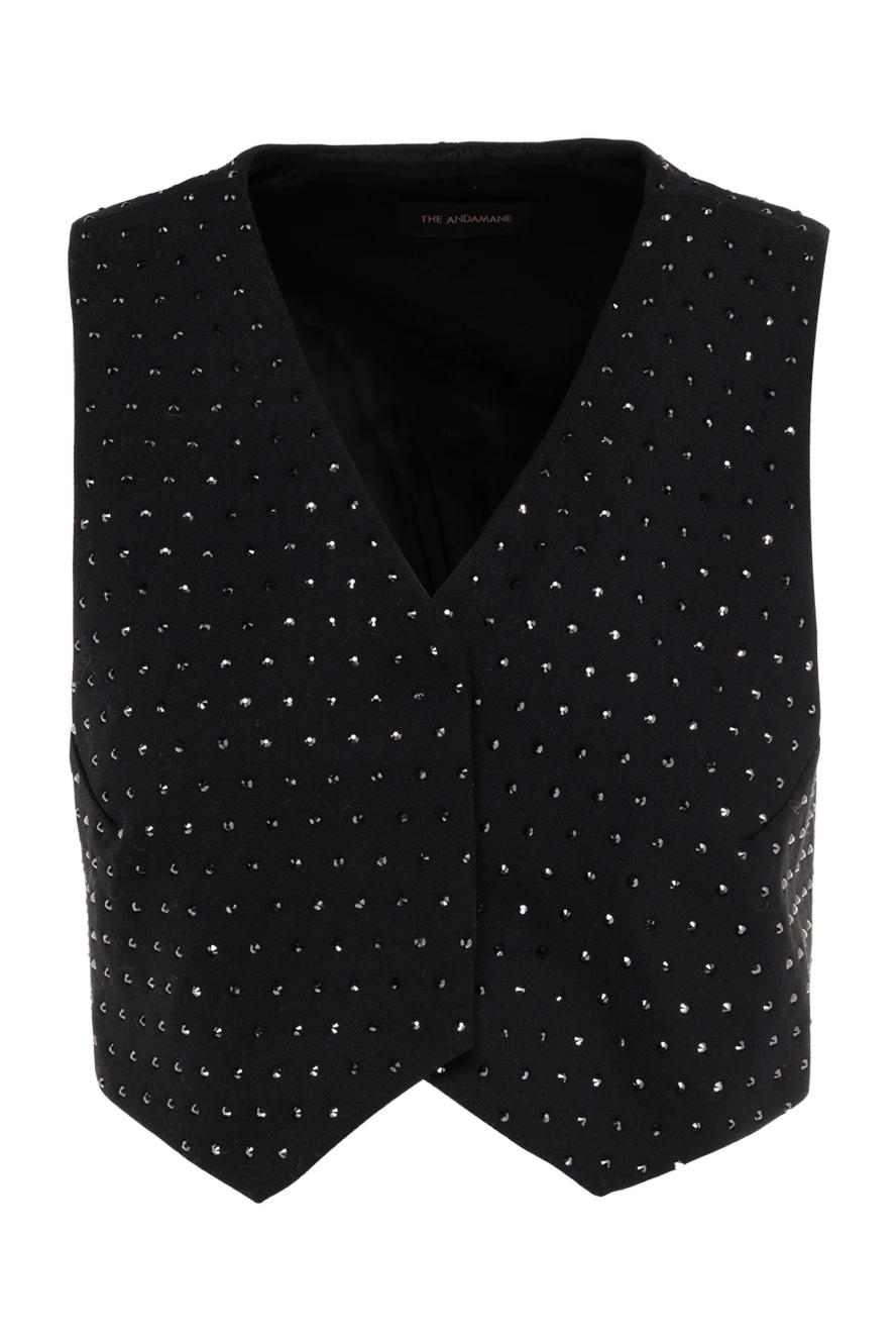 The Andamane black suit vest for women 176068 - photo 1