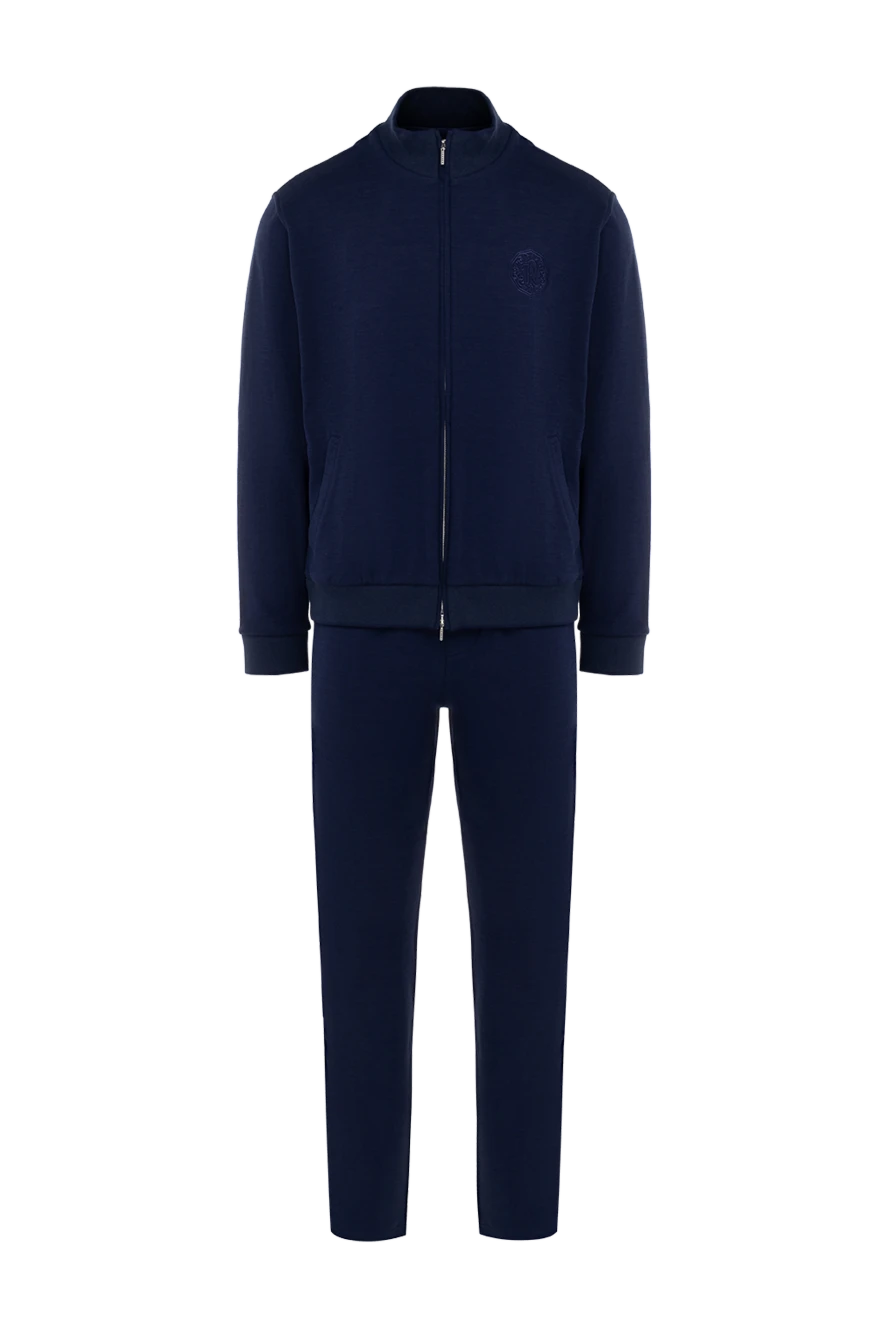 Roger Pinault men's blue walking suit made of cotton 176311 - photo 1