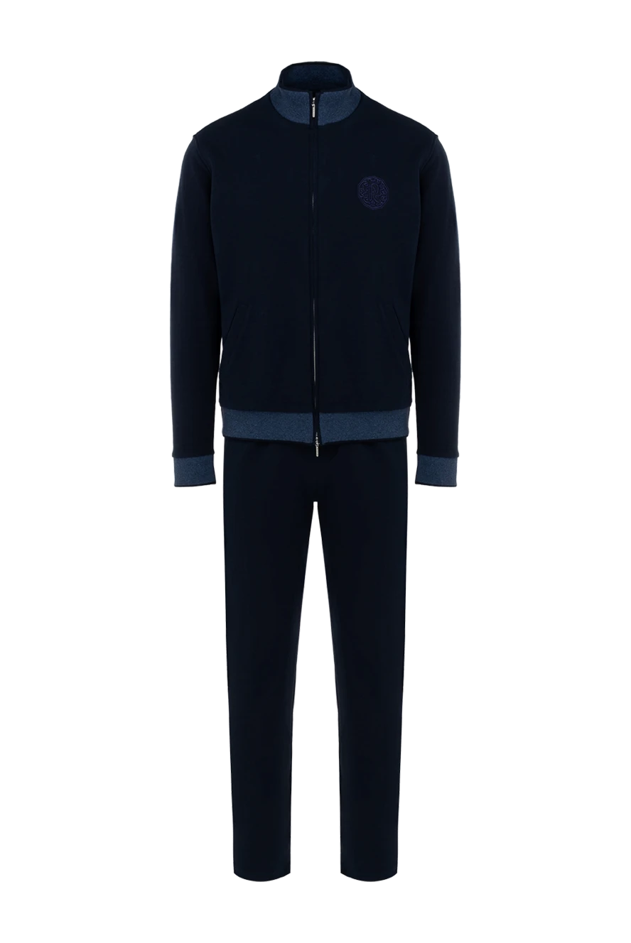 Roger Pinault men's blue walking suit made of cotton 176312 - photo 1