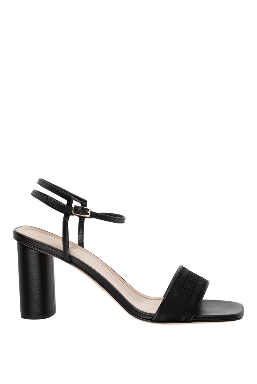 Dior босоніжки зі шкіри жіночі 176335 - фото 1