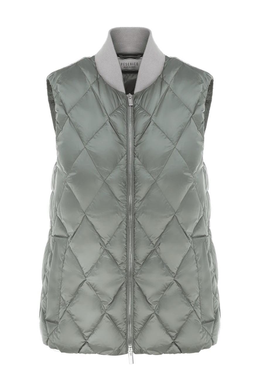 Peserico women's cotton vest green 176611 - photo 1