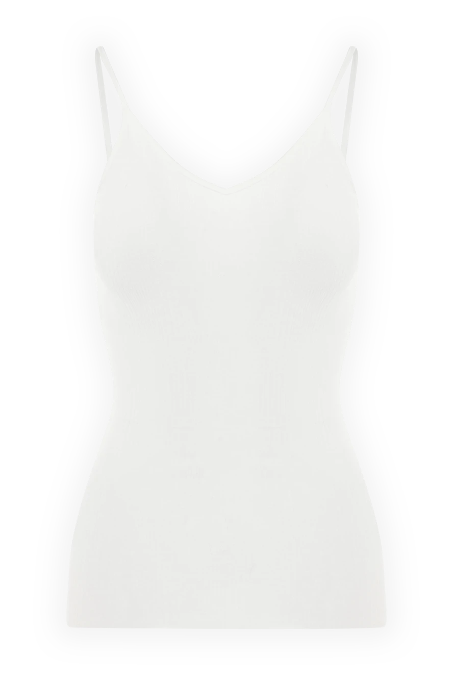 Khaite top made of cotton and polyamide for women white 176769 - photo 1