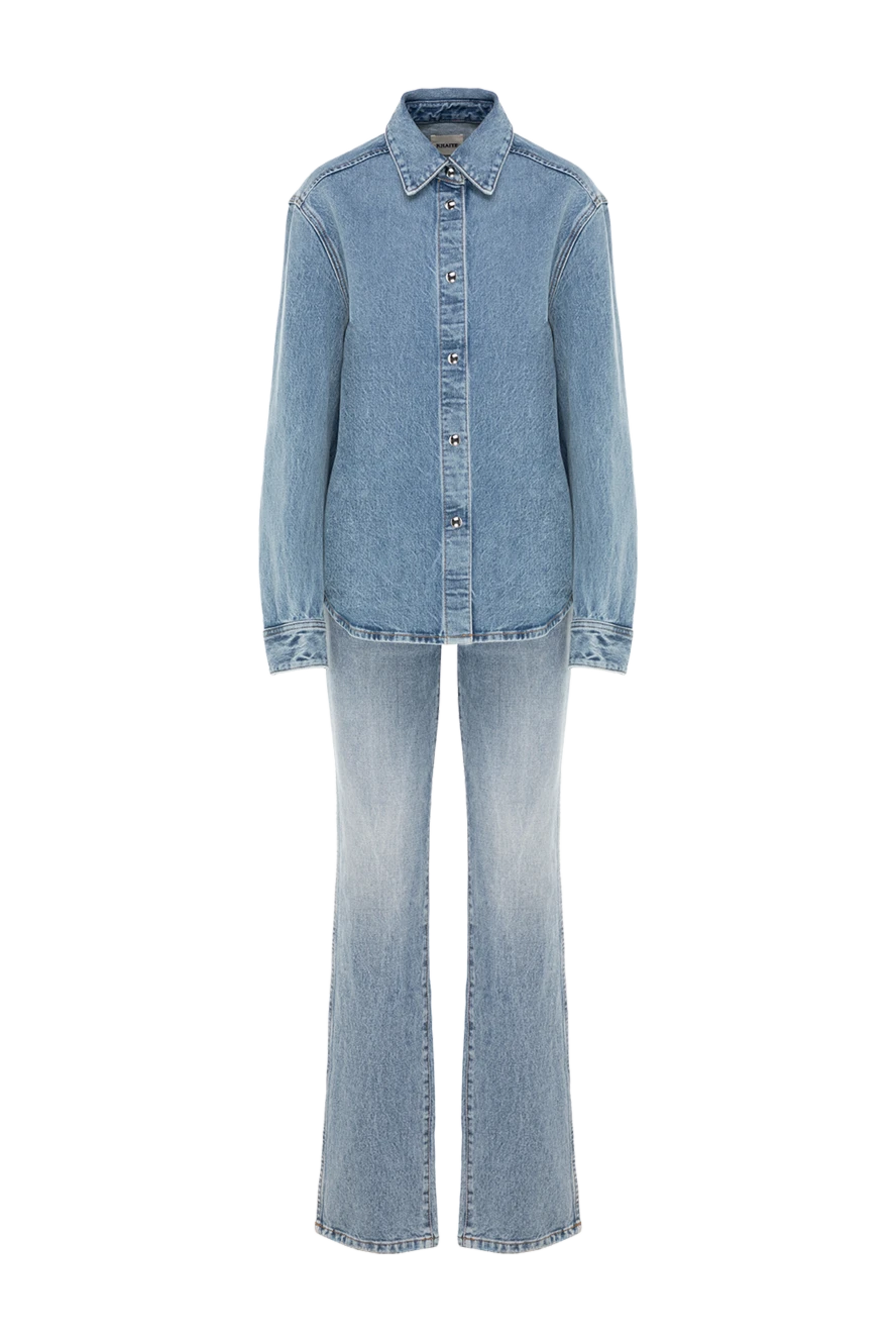 Khaite denim blue suit with trousers for women 176779 - photo 1