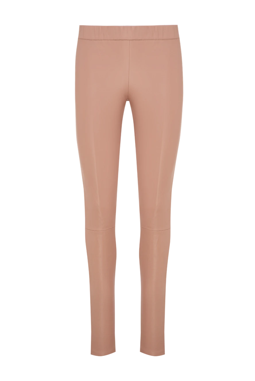 Max&Moi pink leggings made of genuine leather for women 178150 - photo 1