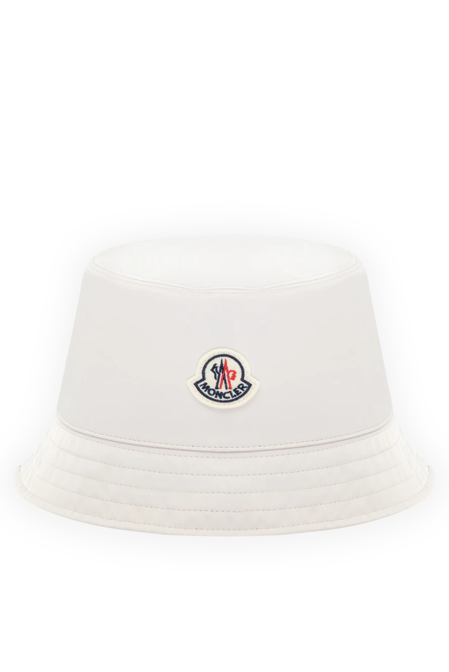 Moncler панама з поліестеру жіноча біла 178738 - фото 1