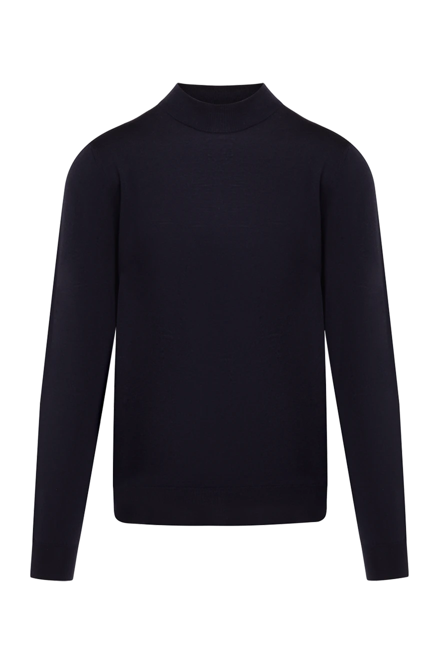 Svevo long-sleeved wool sweater for men black 178945 - photo 1
