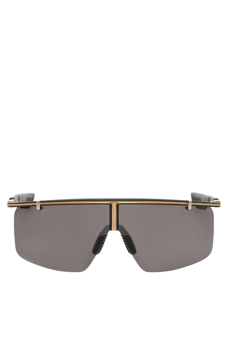 Chrome Hearts окуляри для захисту від сонця чоловічі жовті з металу 179018 - фото 1