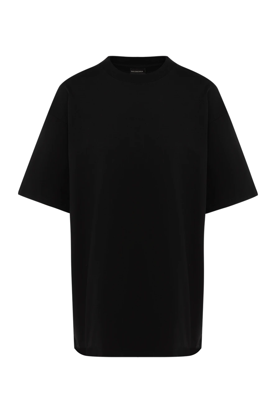 Balenciaga black cotton t-shirt for women 180458 - photo 1