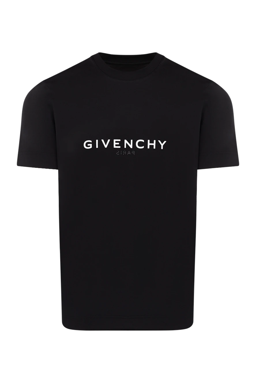 Givenchy футболка чоловіча чорна з логотипом 180684 - фото 1