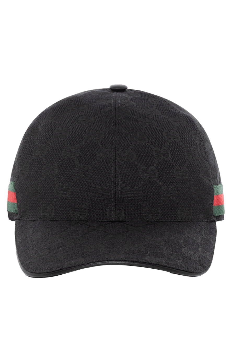 Gucci кепка чоловіча чорна 180824 - фото 1