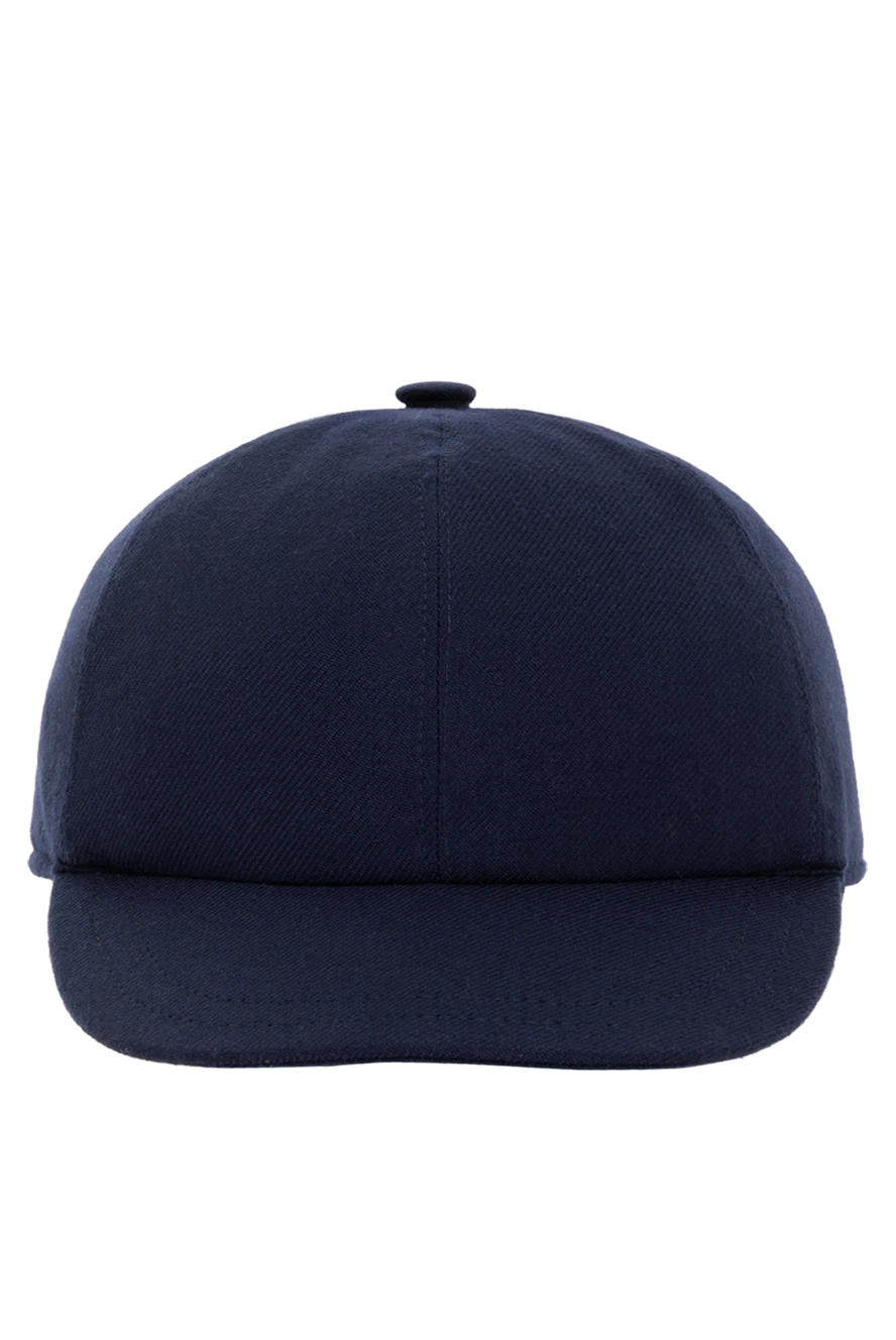 Kiton men's cashmere cap blue 185702 - photo 1