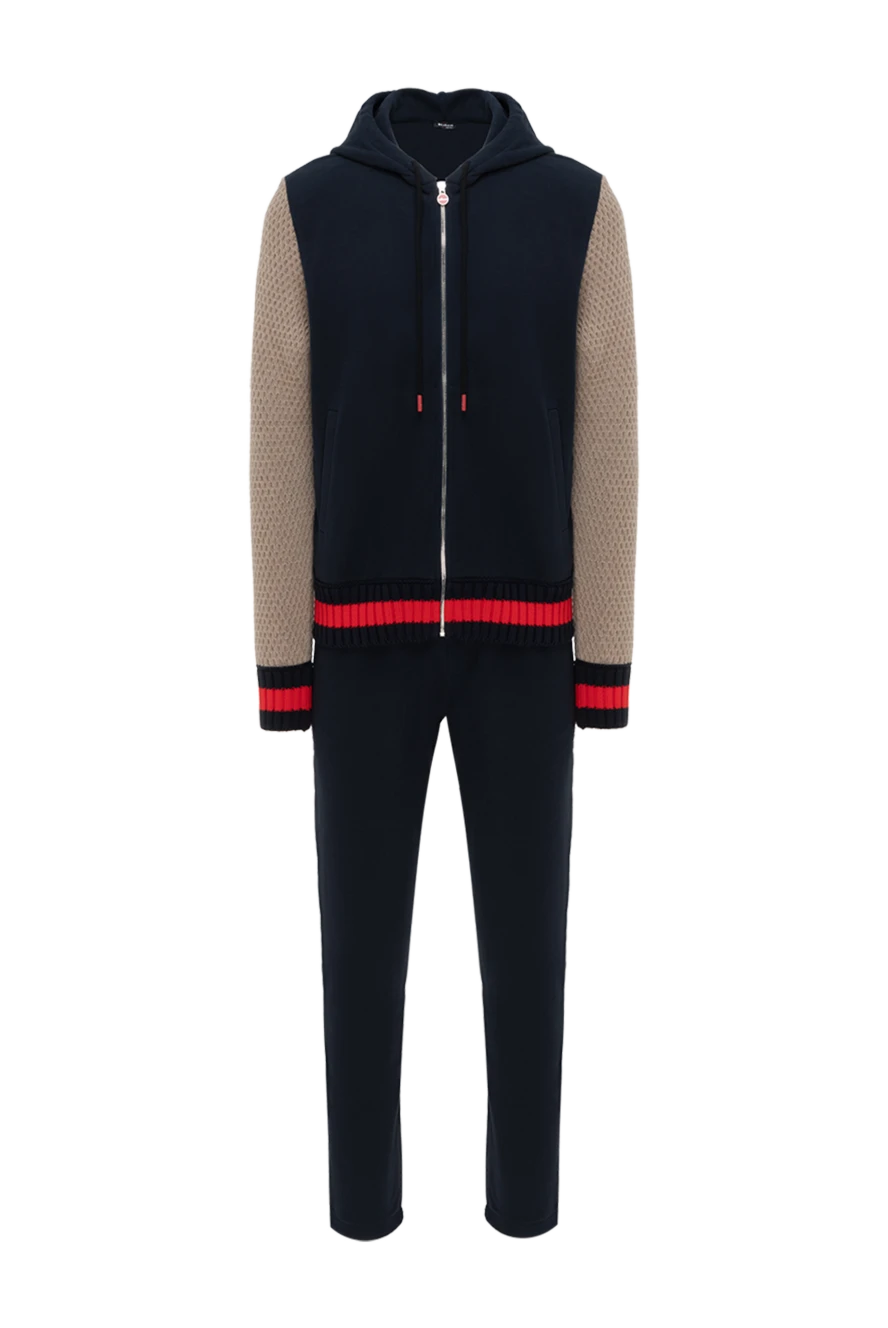 Kiton спортивний костюм чоловічий синій 185711 - фото 1