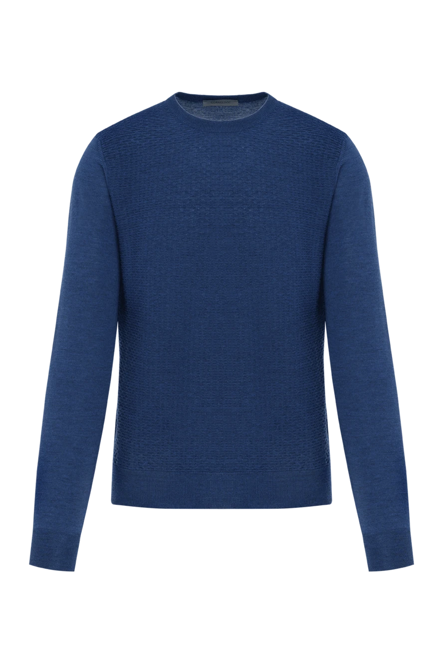 Corneliani blue wool jumper for men 186611 - photo 1
