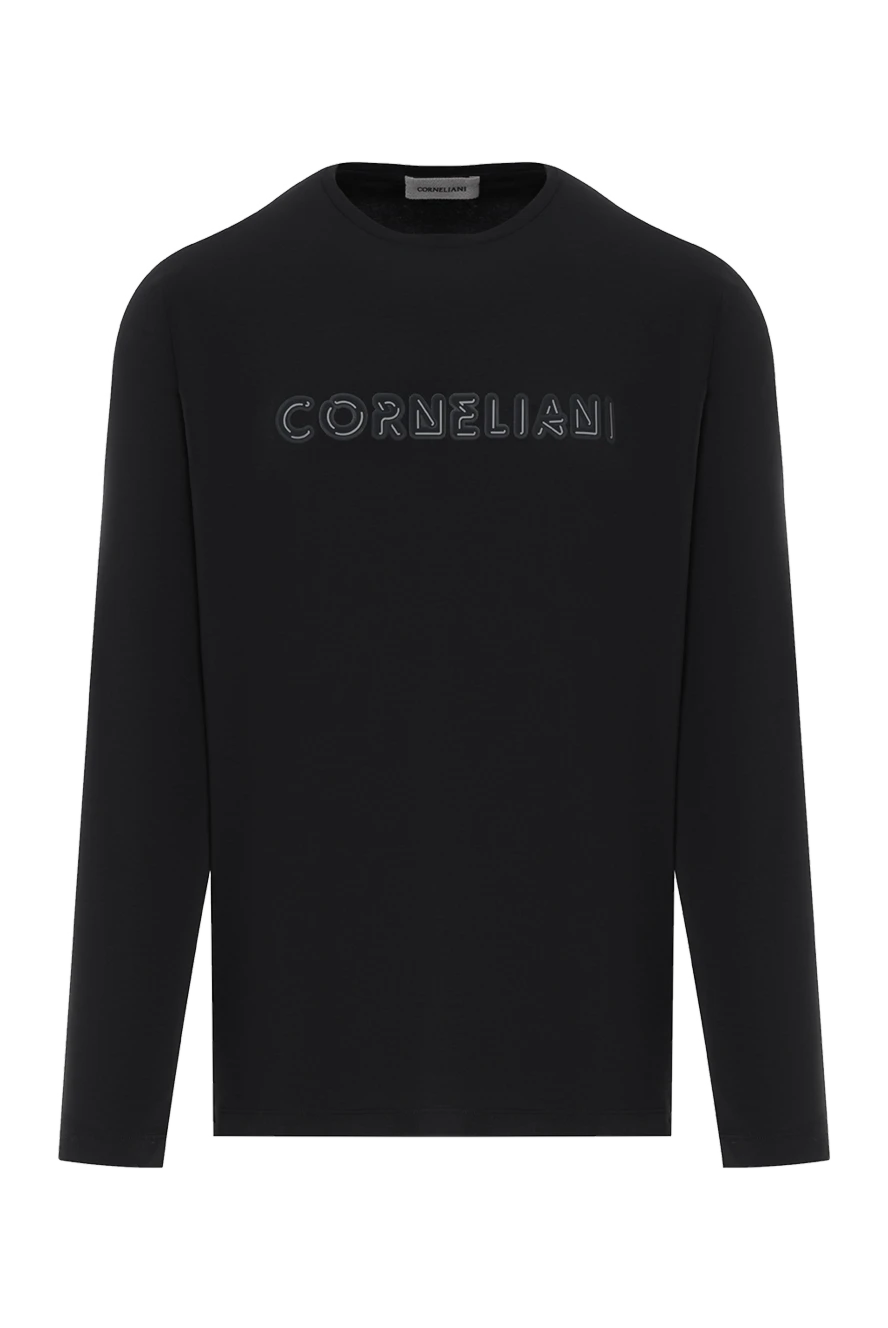Corneliani black men's cotton sweatshirt 186629 - photo 1