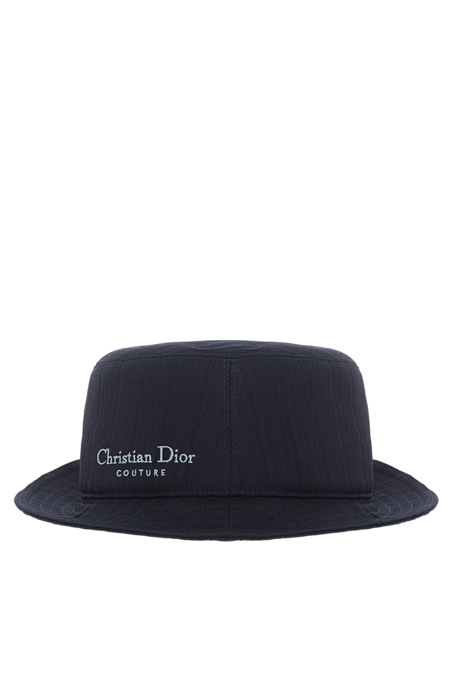 Dior men's blue couture wool bucket hat 187069 - photo 1
