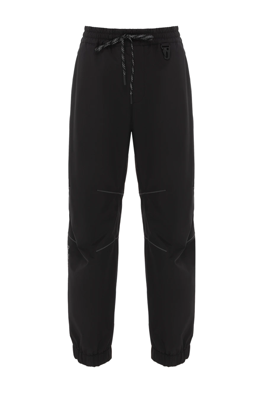 Moncler чоловічі джогери moncler grenoble з матеріалу gore-tex чорні 187164 - фото 1